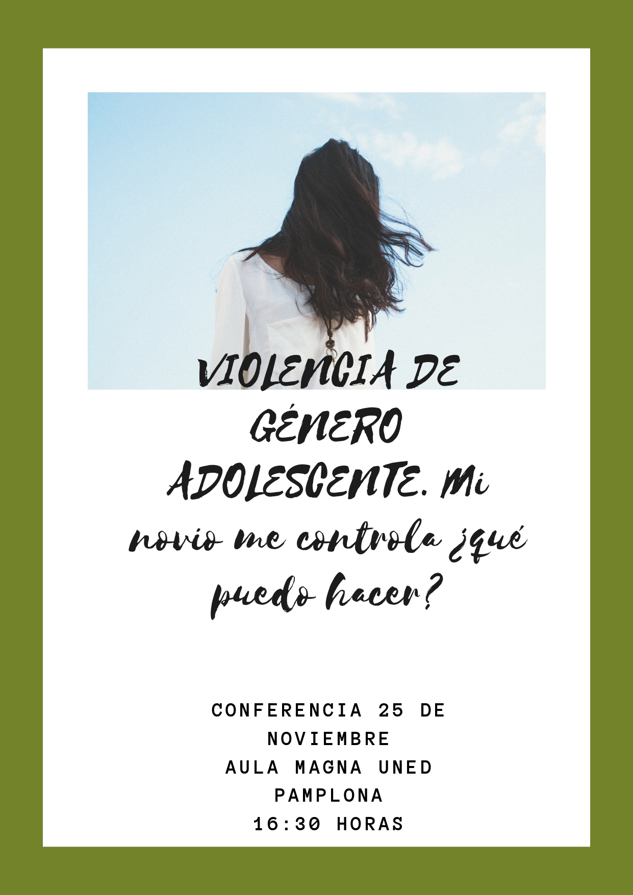 UNED Pamplona organiza una conferencia sobre la violencia de género adolescente